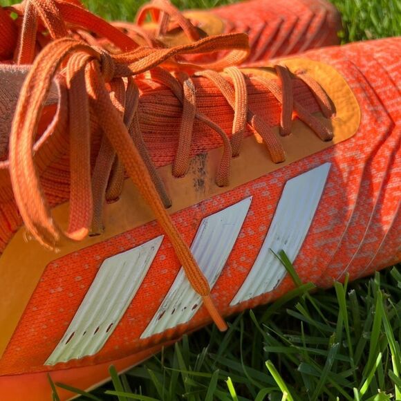 Women’s Adidas Predator 19.1 SG Coral Cleats Sz 10 (Men’s 8) - Picture 6 of 15